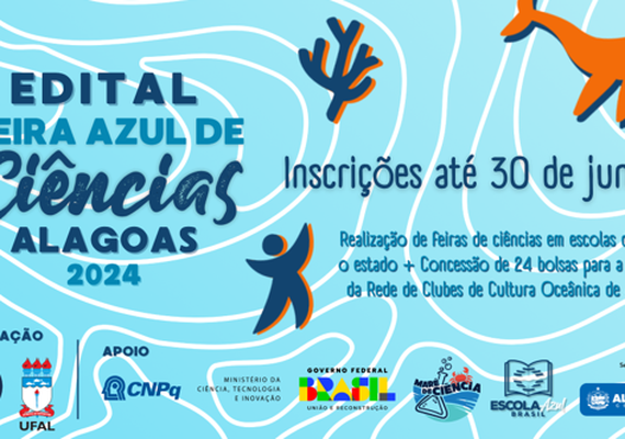 Programa Cidadania Azul lança o 1º Edital Feira Azul de Ciências para todas as escolas de Alagoas