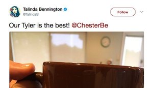Recado de filho de 11 anos de Chester Bennington viraliza: 'Ame a vida'