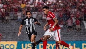 Com gol no final, CRB vence Ceará e larga na frente por vaga nas oitavas da Copa do Brasil