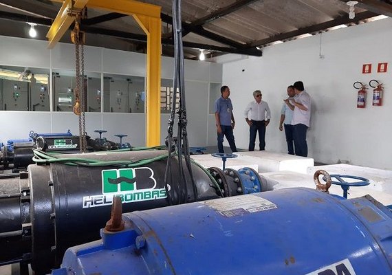 Modernização de estações elevatórias de água vai beneficiar Mata Grande e Canapi