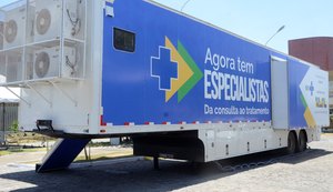 Sesau lança Carreta da Saúde no município de Santana do Ipanema