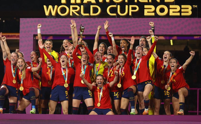 Espanha derrota Inglaterra para conquistar sua primeira Copa feminina