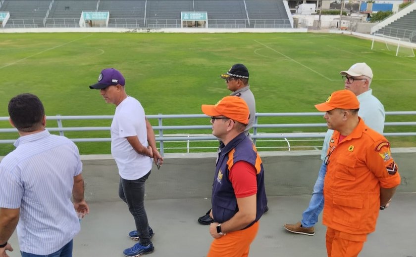 Após vistorias, Estádio Municipal de Arapiraca é aprovado para o Alagoano