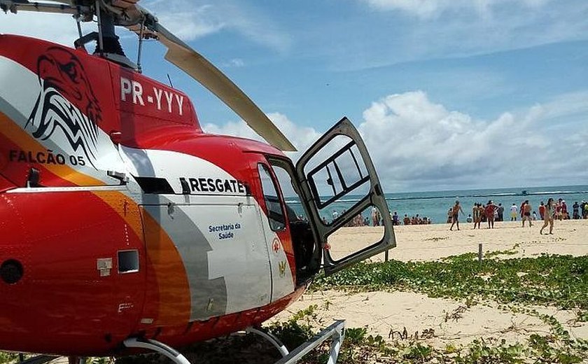 Adolescente morre afogado na Praia do Gunga