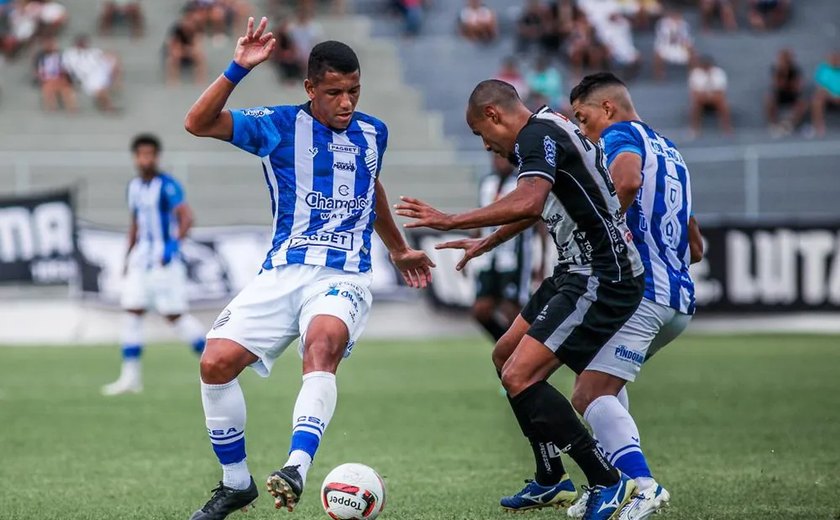 ASA e CSA fazem clássico sob pressão em Arapiraca