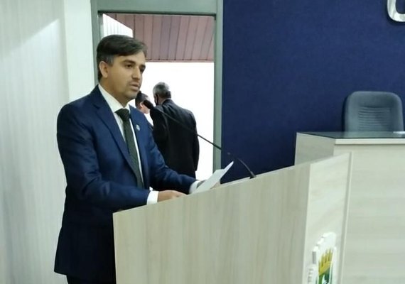 No seu primeiro discurso, vereador Joãozinho cobra pagamento de precarizados da Saúde