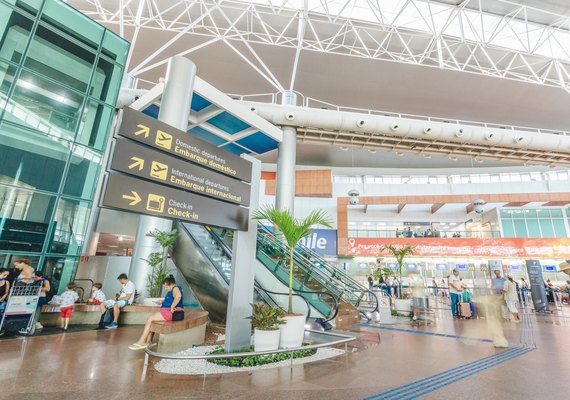 Fluxo de passageiros internacionais cresce cerca de 70% no primeiro semestre de 2025