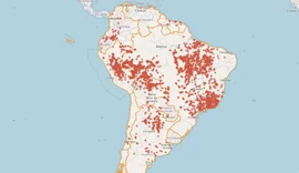 Brasil concentra 71,9% das queimadas na América do Sul nas últimas 48h