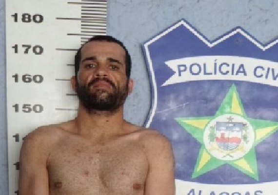 Polícia Civil detém foragido que tentou roubar mototaxista em Maceió