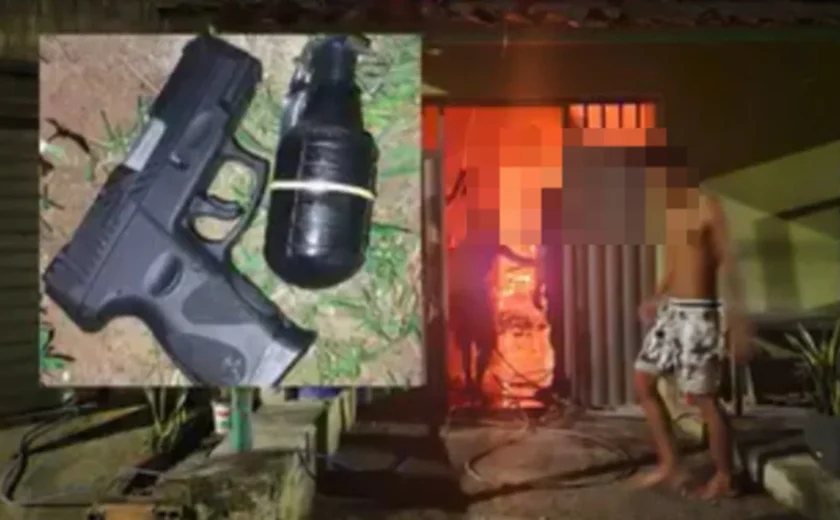 Casa é alvo de ataque a tiros, granada e incêndio em São Miguel dos Campos