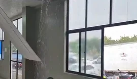 Chuva provoca danos em parte do prédio da Prefeitura de Arapiraca
