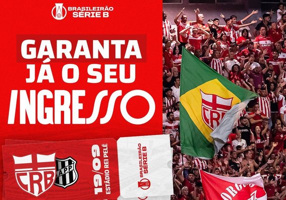 CRB abre venda de ingressos para partida contra a Ponte Preta