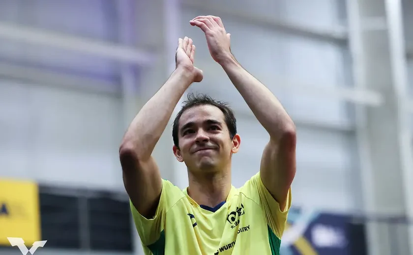 Calderano derrota japonês e conquista o WTT Contender de Buenos Aires