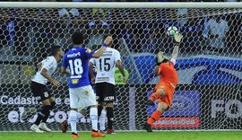 Corinthians joga mal em Minas e sai atrás na final da Copa do Brasil contra Cruzeiro