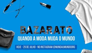 ONG Mundaú Mundo promove bazar online a fim de captar recursos para projetos sociais