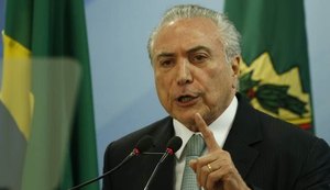 Temer terá agenda sobre energia e meio ambiente em viagens à Rússia e Noruega