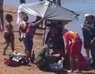 Mulher morre ao passar mal na Praia da Sereia