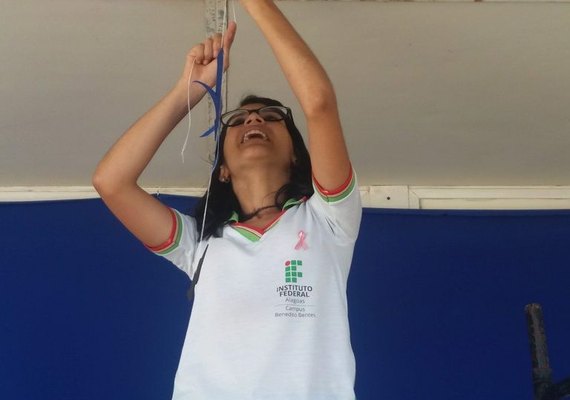 Projeto Saúde em Cores do Campus Ifal Benedito Bentes inicia campanha Novembro azul