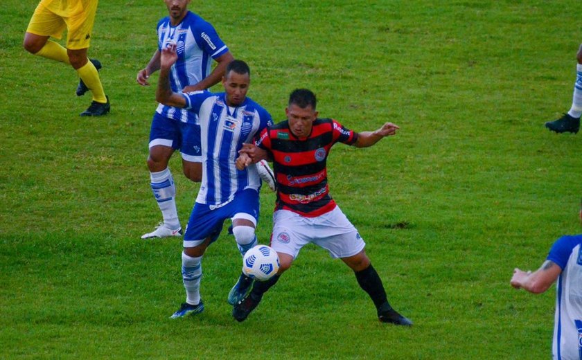 CSA goleia o Guarany de Sobral e garante classificação à segunda fase da Copa do Brasil