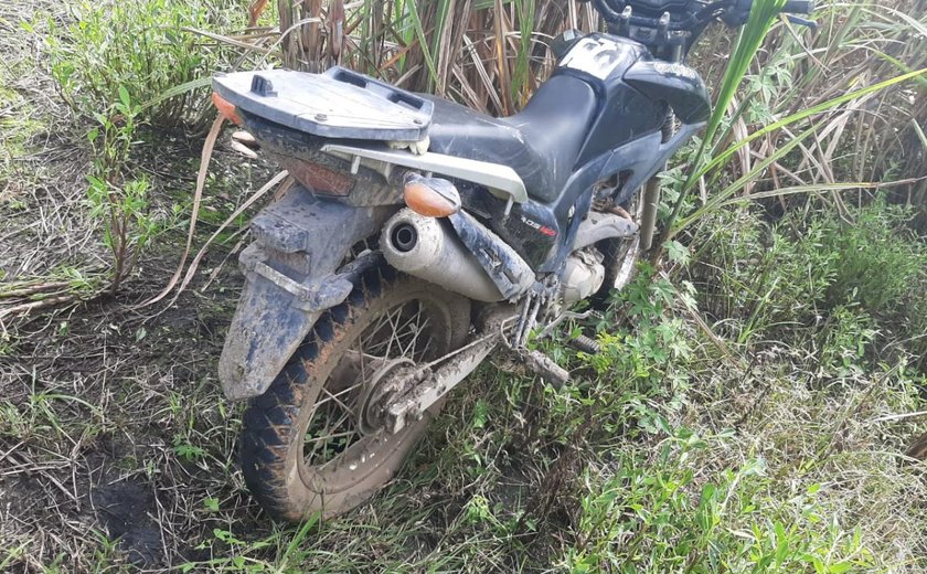BPRv recupera em Rio Largo mototocicleta roubada de cooperativa