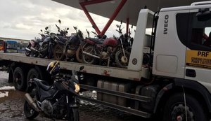 Em quase duas semanas, PRF apreende mais de 180 veículos irregulares em Alagoas