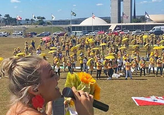 Cantora dá voz a trilha sonora do Movimento Nacional em favor do uso da Energia Solar