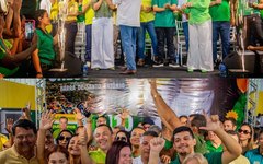 Convenção partidária na Barra de São Miguel