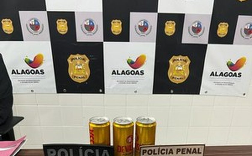 Mulher é presa pela Polícia Penal tentando entrar com drogas no sistema prisional