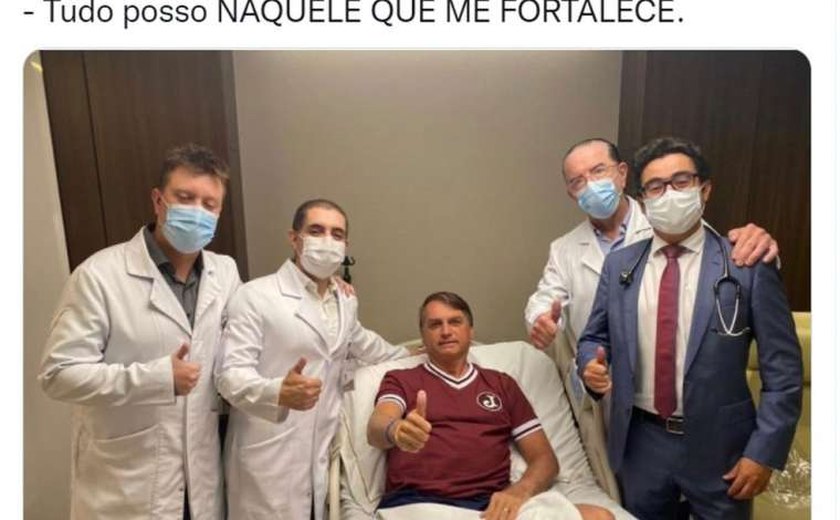 Bolsonaro recebe alta após internação por obstrução intestinal