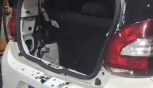 Carro com torcedores do CSA é atacado durante trajeto para o Rei Pelé