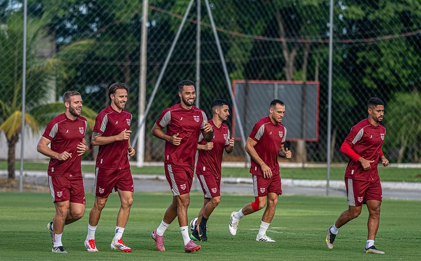 CRB finaliza preparação para encarar o Juventude pela 5ª rodada da Série B