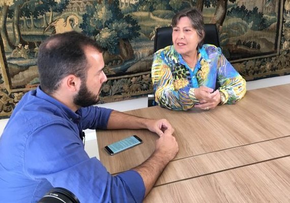 Célia faz a defesa da candidatura de Collor para presidente