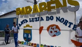 Santa Luzia do Norte celebra seus 63 anos  durante dois dias de  grandes festividades