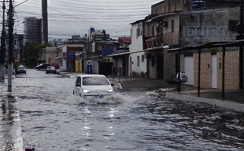 Previsão do tempo: Maceió e outras 66 cidades estão com alerta de acumulados de chuvas