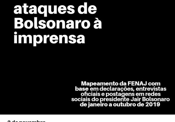 Jornalistas são alvo de Bolsonaro ao menos duas vezes por semana