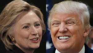 Hillary Clinton tem 42% ante 36% de Donald Trump