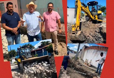 Com técnica e máquinas no canteiro, Quebrangulo enfrenta e corrige falha crônica em vias de conjunto residencial