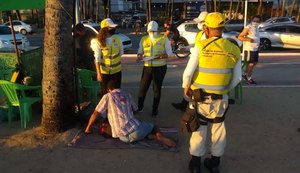 Pernambucano em situação de vulnerabilidade é atendido por equipe do Ronda no Bairro