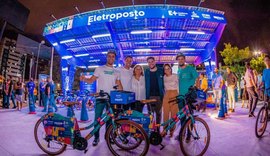 Prefeito de Maceió inaugura o primeiro eletroposto de Alagoas