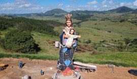 Imagem de Nossa Senhora do Livramento é removida de morro e vai ter novo local em Cajueiro