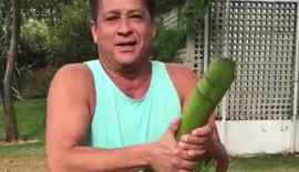 Leonardo malha com cacho de bananas: 'Academia de pobre'