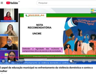 MP participa de webconferência para discutir enfrentamento da violência doméstica contra a mulher em escolas de Maceió