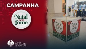 Natal sem Fome: doações podem ser entregues no Maceió Shopping até 19 de dezembro