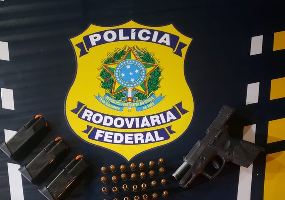 PRF prende homem por porte ilegal de arma em Palmeira dos Índios
