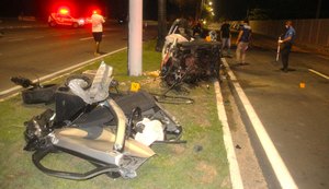 Perícia criminal apontará velocidade de veículo envolvido em acidente no Pontal da Barra