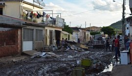 Defesa Civil alerta para risco de terceira enchente em Santana do Ipanema