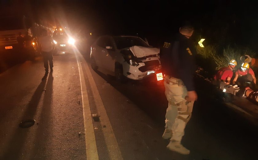 Motorista alcoolizado causa grave acidente e é preso por agentes da PRF em Satuba