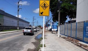 Prefeitura de Maceió conclui sinalização no Distrito Industrial