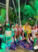 Giro das Tradições com o grupo Taieira Miguelense