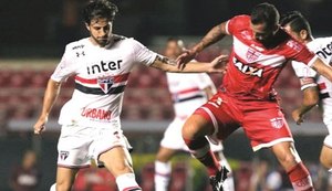 CRB tenta fazer história hoje contra o São Paulo no Rei Pelé